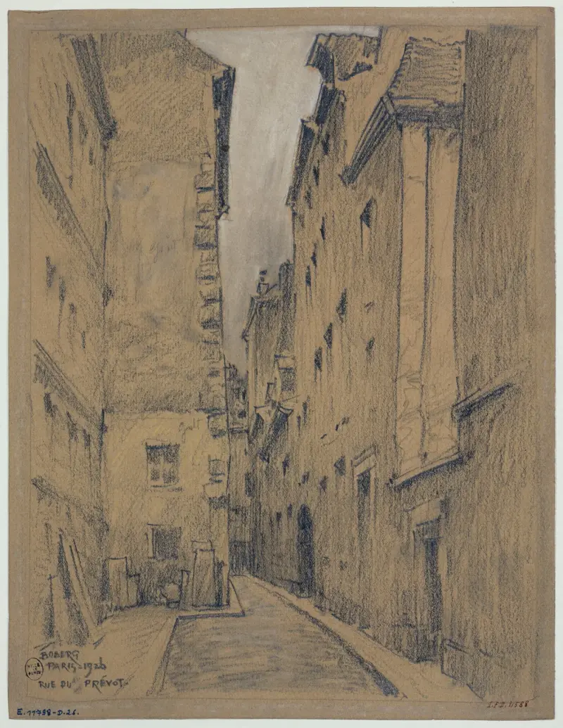 La rue du Prévôt av Ferdinand Boberg