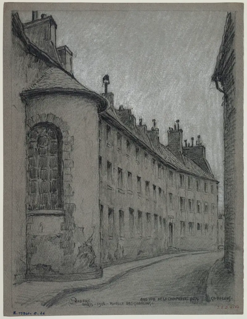 Absiden i Gobelins kapell av Ferdinand Boberg