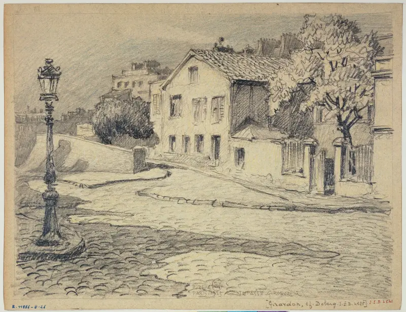 Die Sackgasse Girardon von Ferdinand Boberg