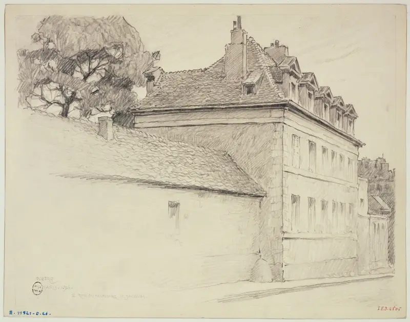 Maison, 2 rue du Faubourg Saint-Jacques av Ferdinand Boberg
