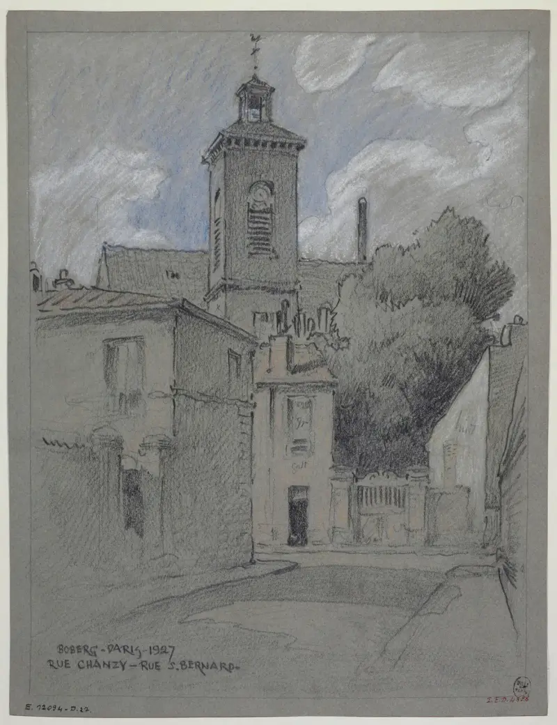 Rue Chanzy et rue Saint-Bernard av Ferdinand Boberg