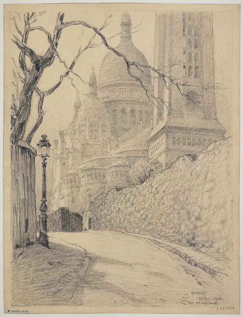 Rue de la Bonne av Ferdinand Boberg