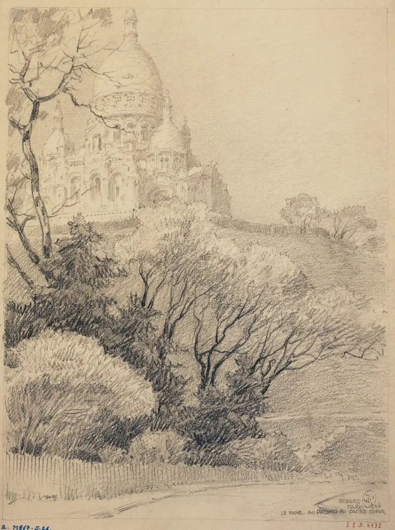 Square Montmartre av Ferdinand Boberg
