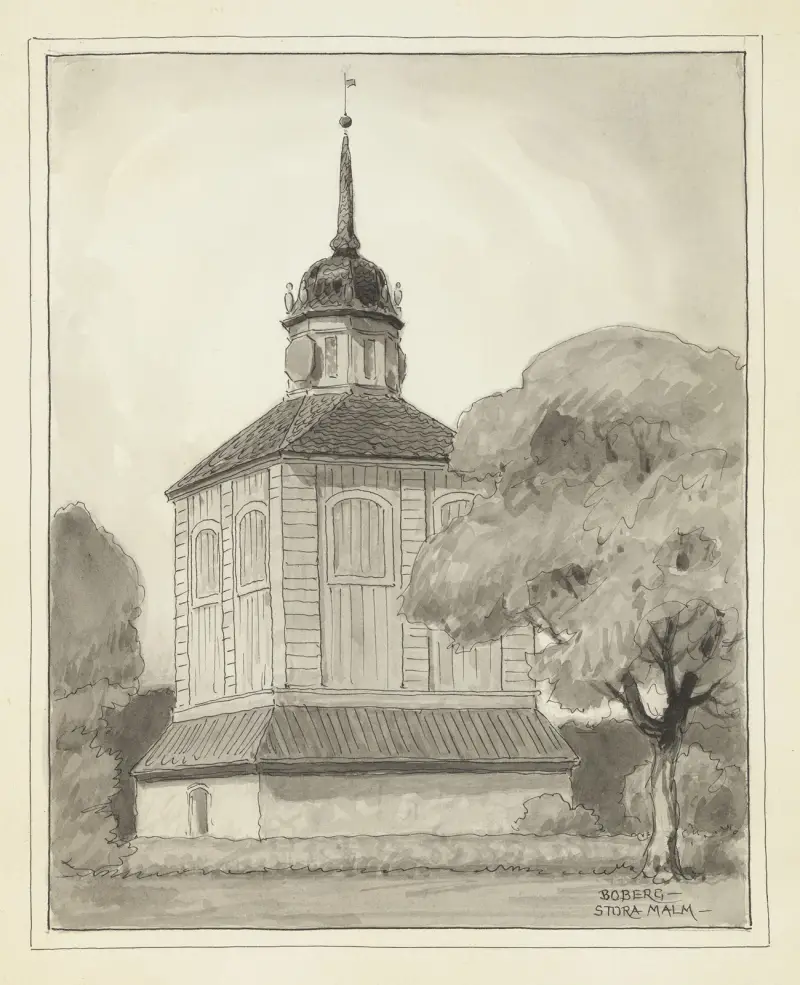 Stora Malm av Ferdinand Boberg