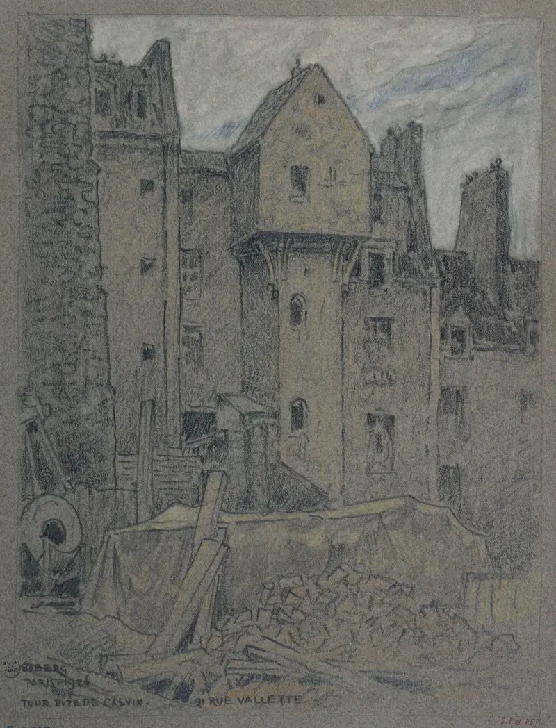 Tour dite de Calvin, 21 rue Valette av Ferdinand Boberg