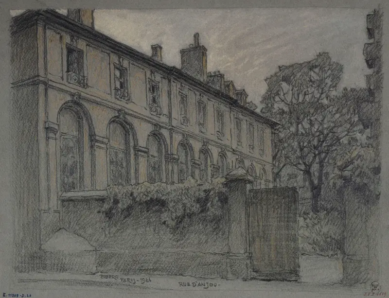 Un Hôtel de la rue d’Anjou av Ferdinand Boberg