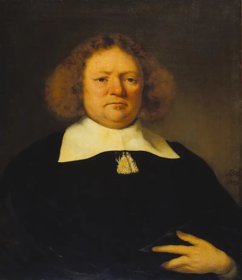 Porträtt av en man av Ferdinand Bol