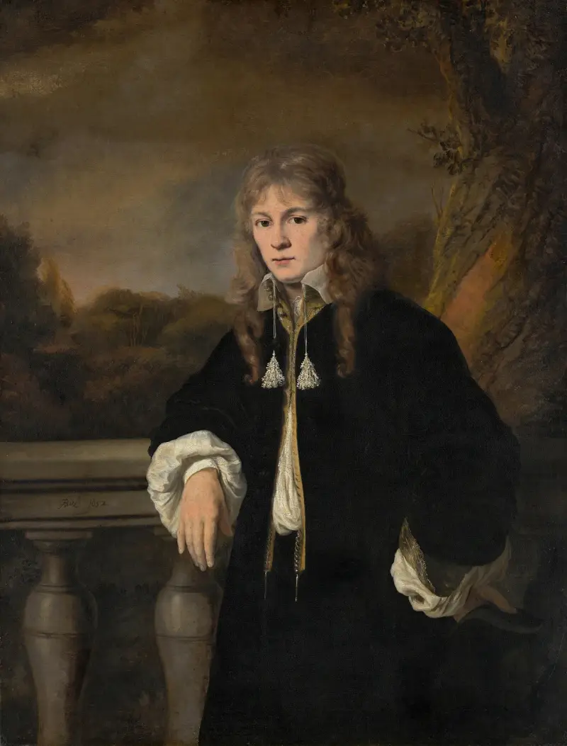 Portrait of a Young Man av Ferdinand Bol