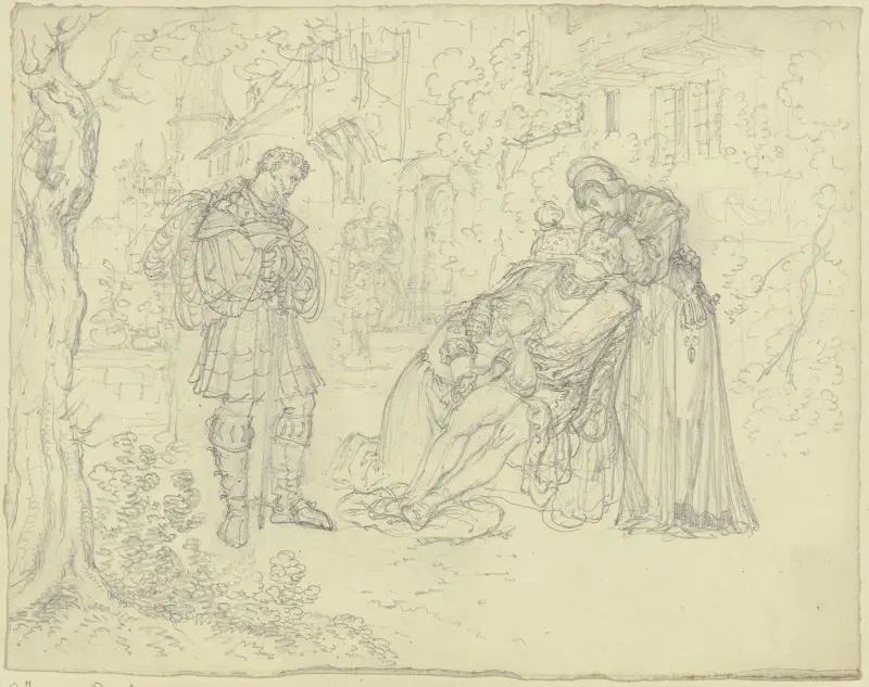 Der Tod des Götz von Berlichingen av Ferdinand Fellner