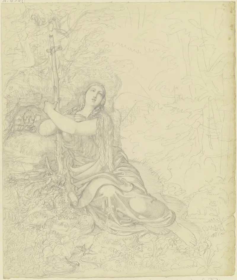 Die büßende Maria Magdalena av Ferdinand Fellner