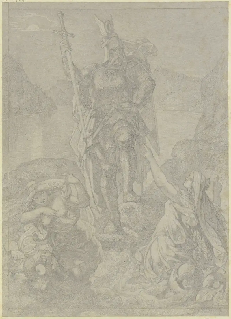 Hagen and the Danube Mermaids av Ferdinand Fellner
