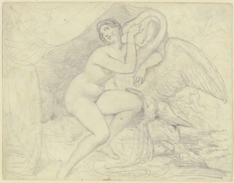 Leda och svanen av Ferdinand Fellner