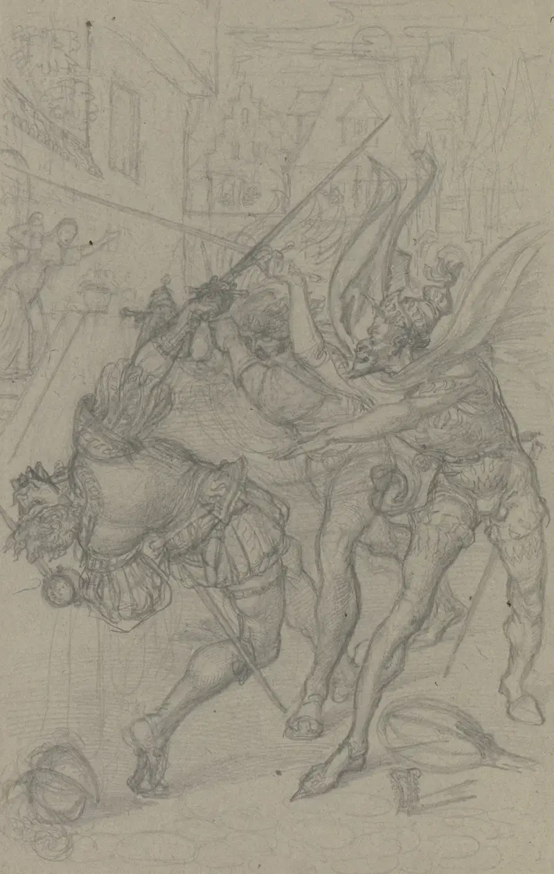 Valentine’s death av Ferdinand Fellner