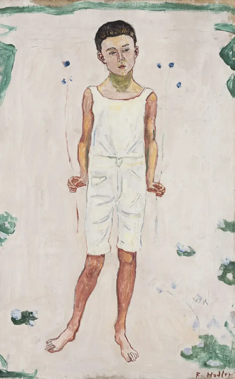 Okouzlený chlapec, Ferdinand Hodler