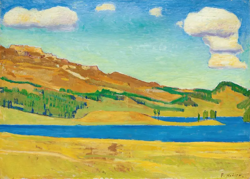 Jezero Champfèr, Ferdinand Hodler