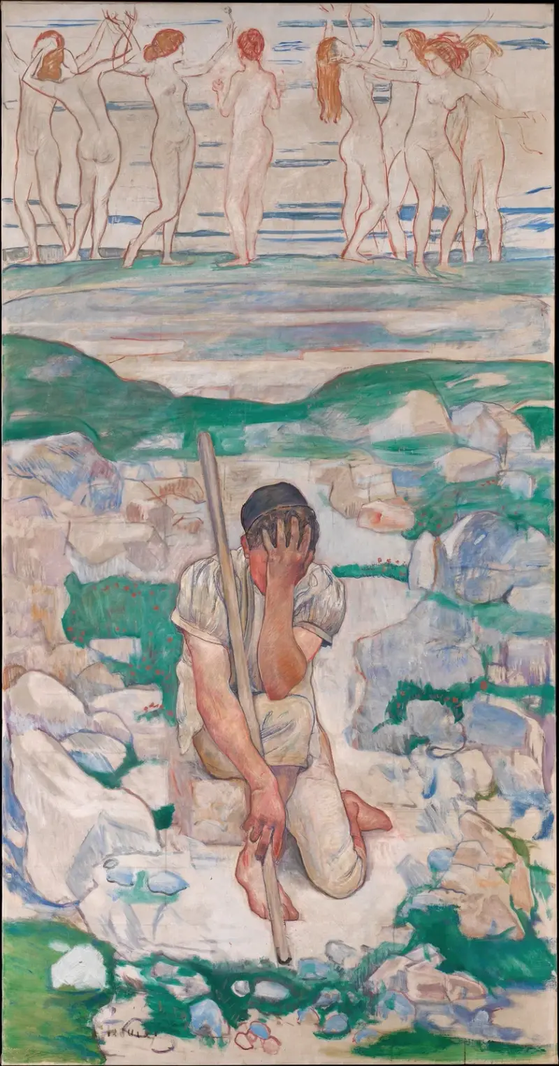 Herdens dröm av Ferdinand Hodler