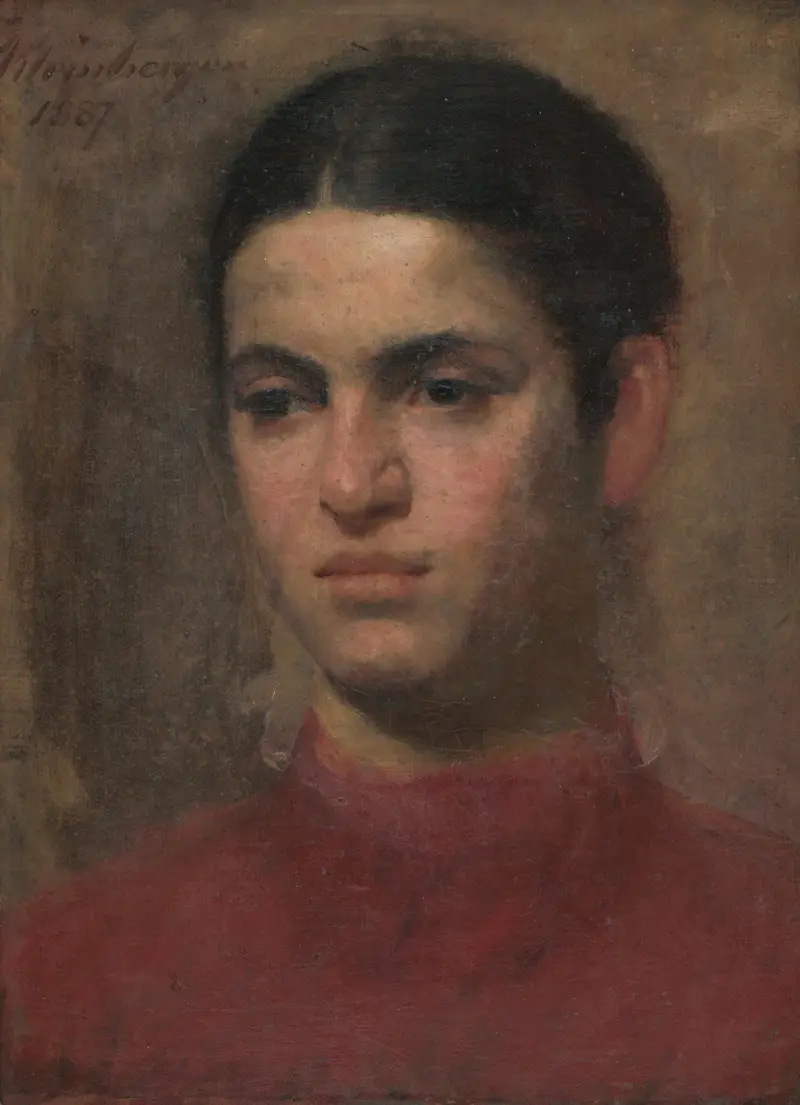 Mädchenkopf von Ferdinand Katona