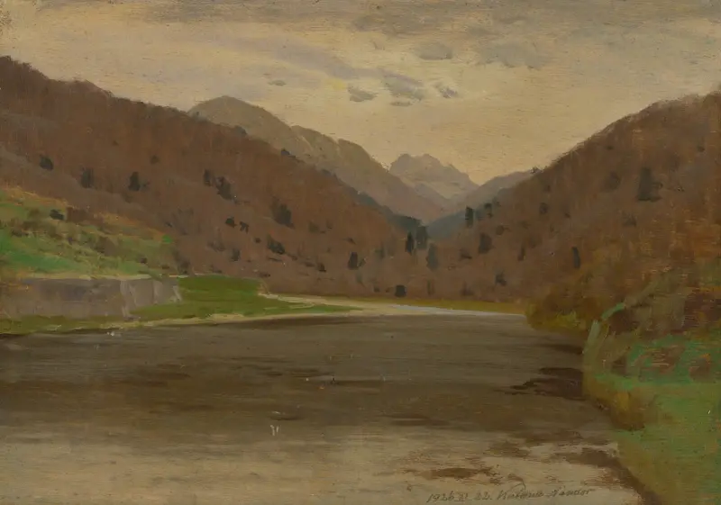 Berglandschaft von Ferdinand Katona