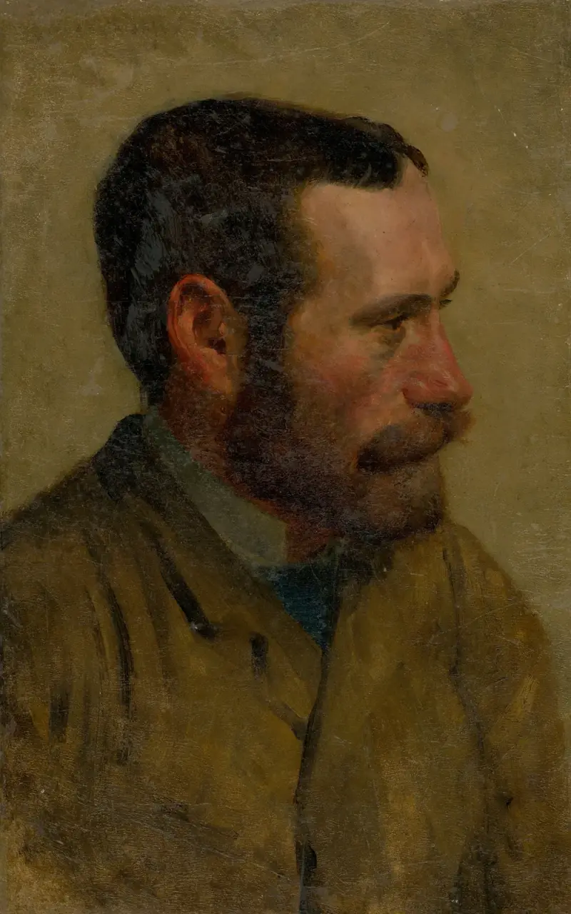Självporträtt av Ferdinand Katona