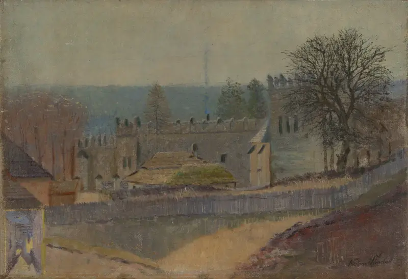 View of Strážky av Ferdinand Katona