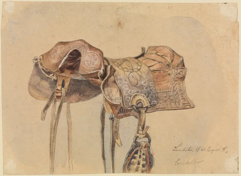 Brasilianischer Sattel von Ferdinand Keller
