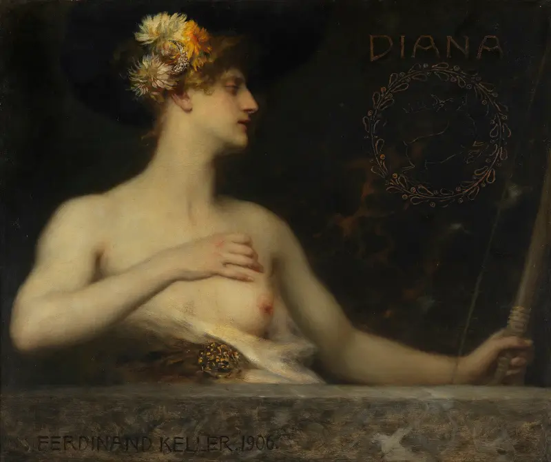 Diana av Ferdinand Keller
