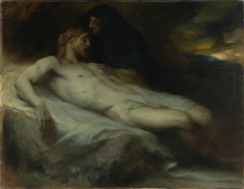Lamentation of Christ av Ferdinand Keller