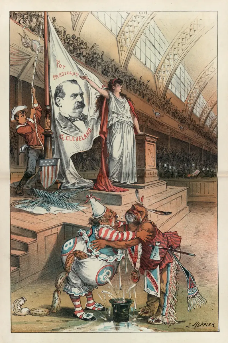 A flag the Independents will fight under av Joseph Ferdinand Keppler