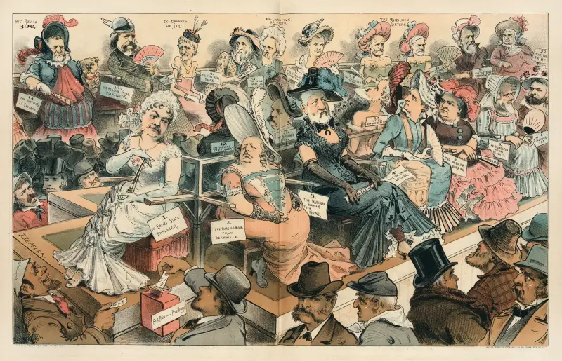 Skönhetstävlingen av Joseph Ferdinand Keppler