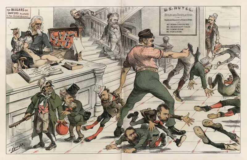 The U.S. Hotel badly needs a ‘bouncer’ av Joseph Ferdinand Keppler