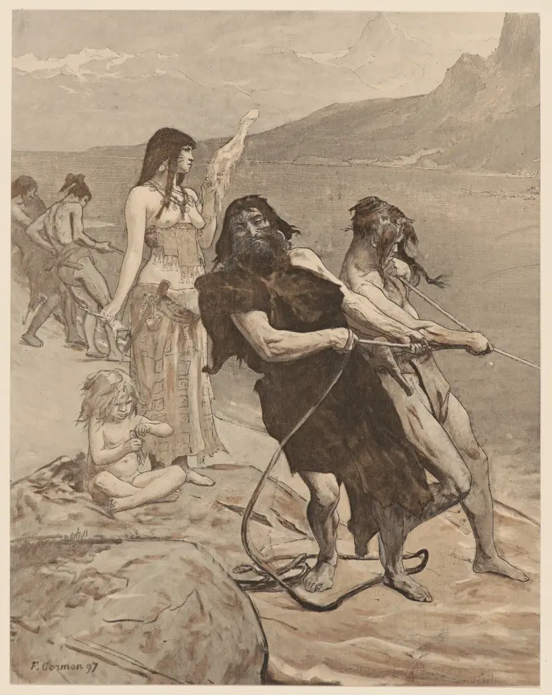 Rybolov, Fernand Cormon