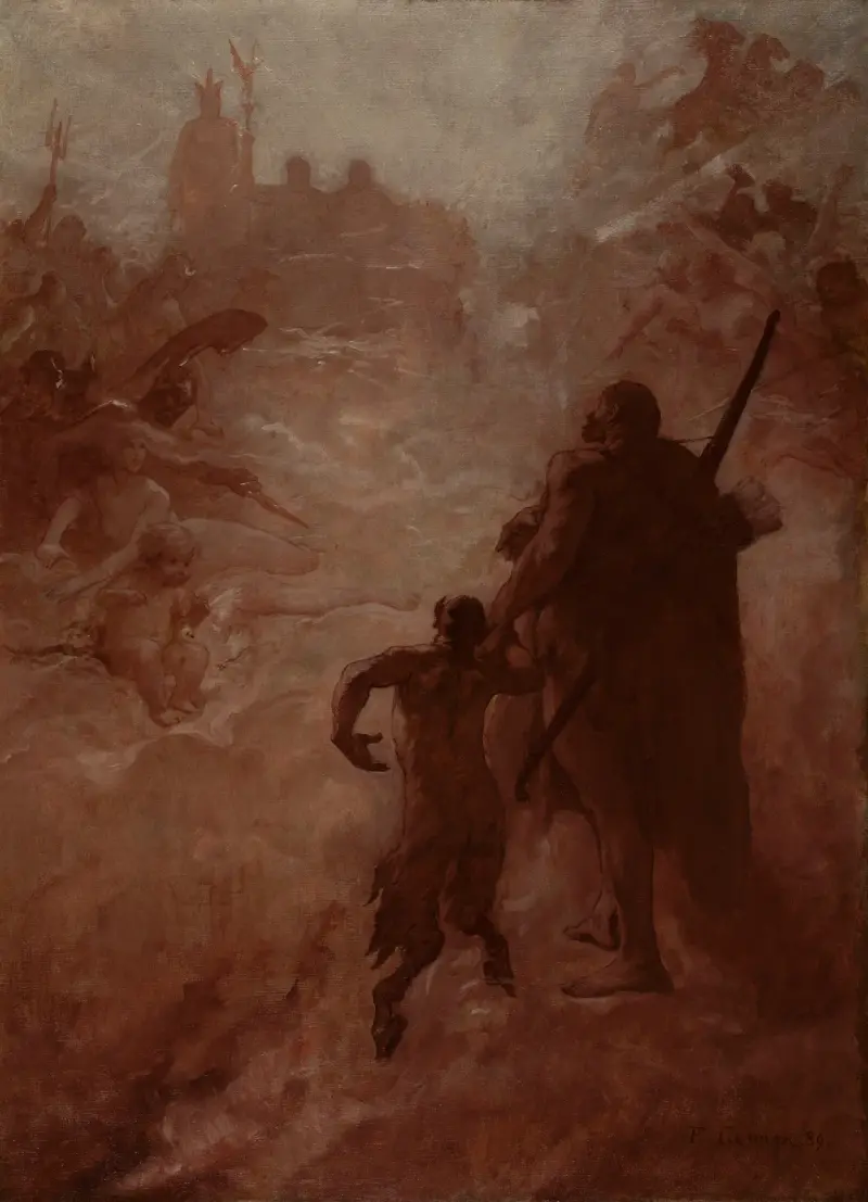 Satyr, Fernand Cormon