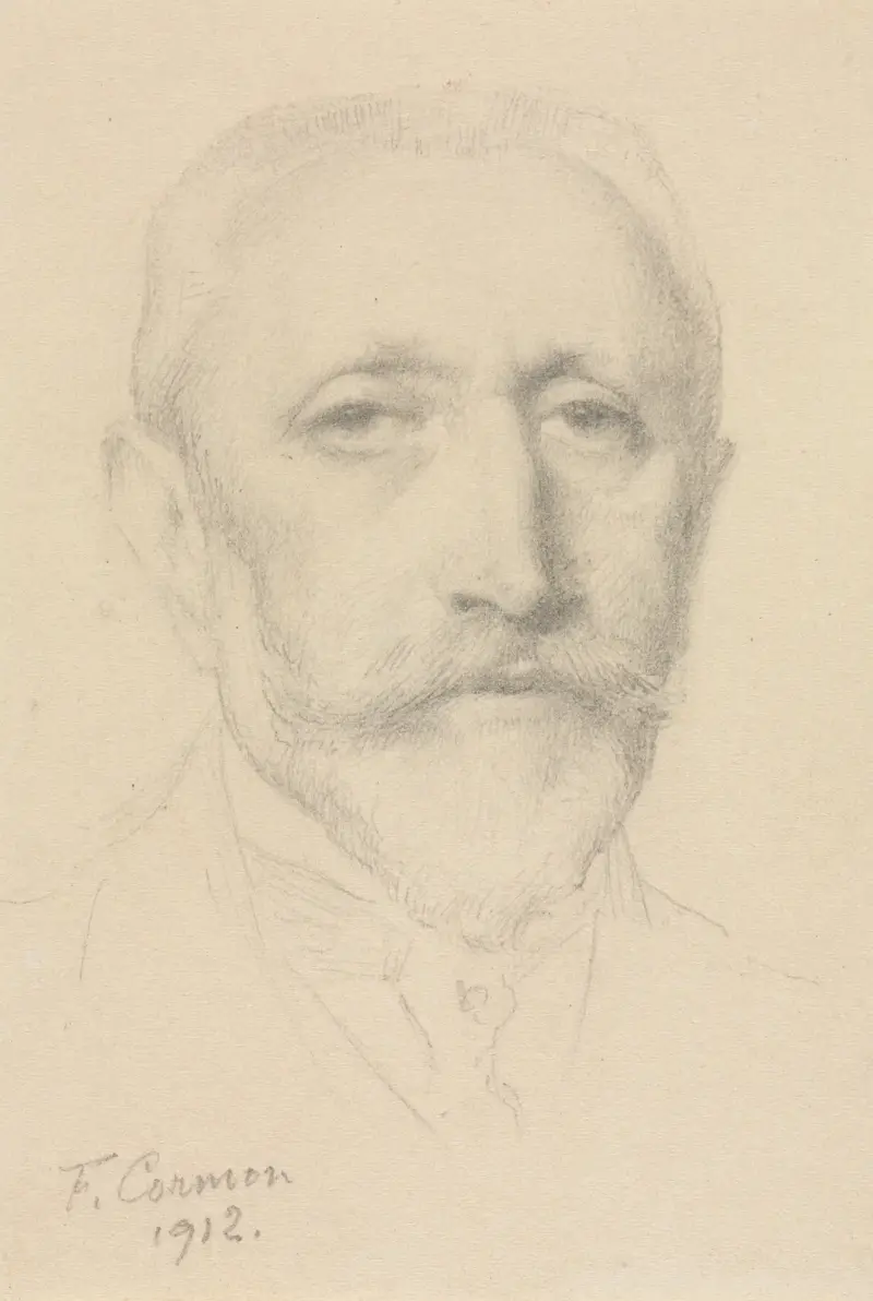 Autoportrét, Fernand Cormon