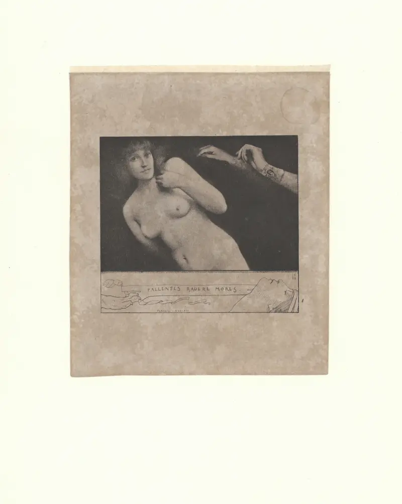 Avec Joséphin Péladan. Pallentes radere mores av Fernand Khnopff