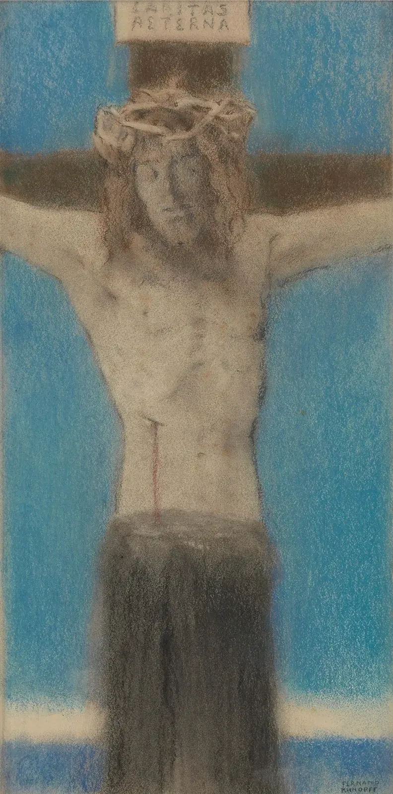 Caritas Aeterna von Fernand Khnopff