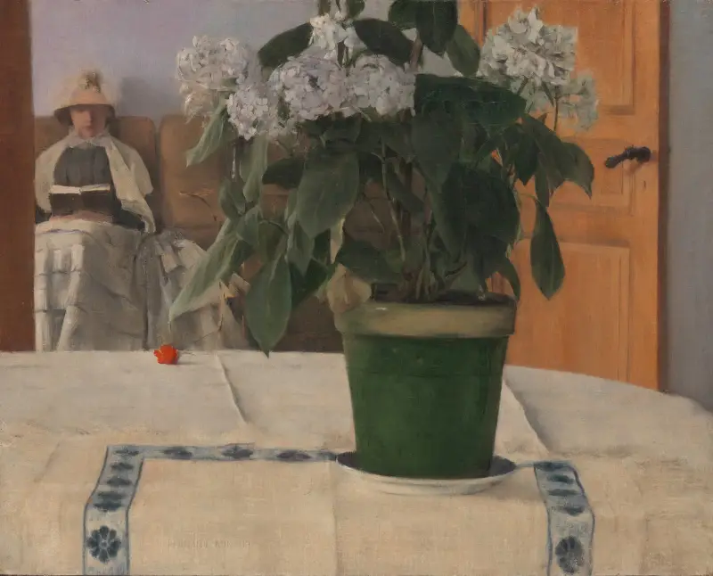 Hortenzie, Fernand Khnopff