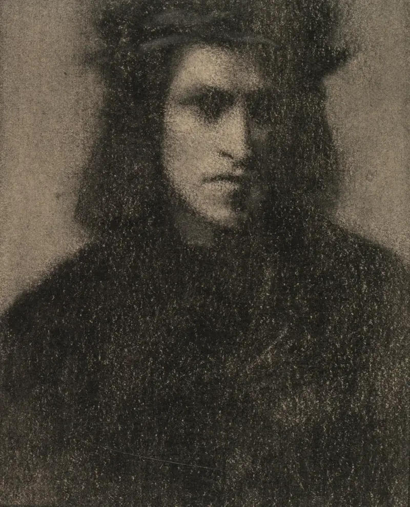 Jeune homme en habit renaissance av Fernand Khnopff
