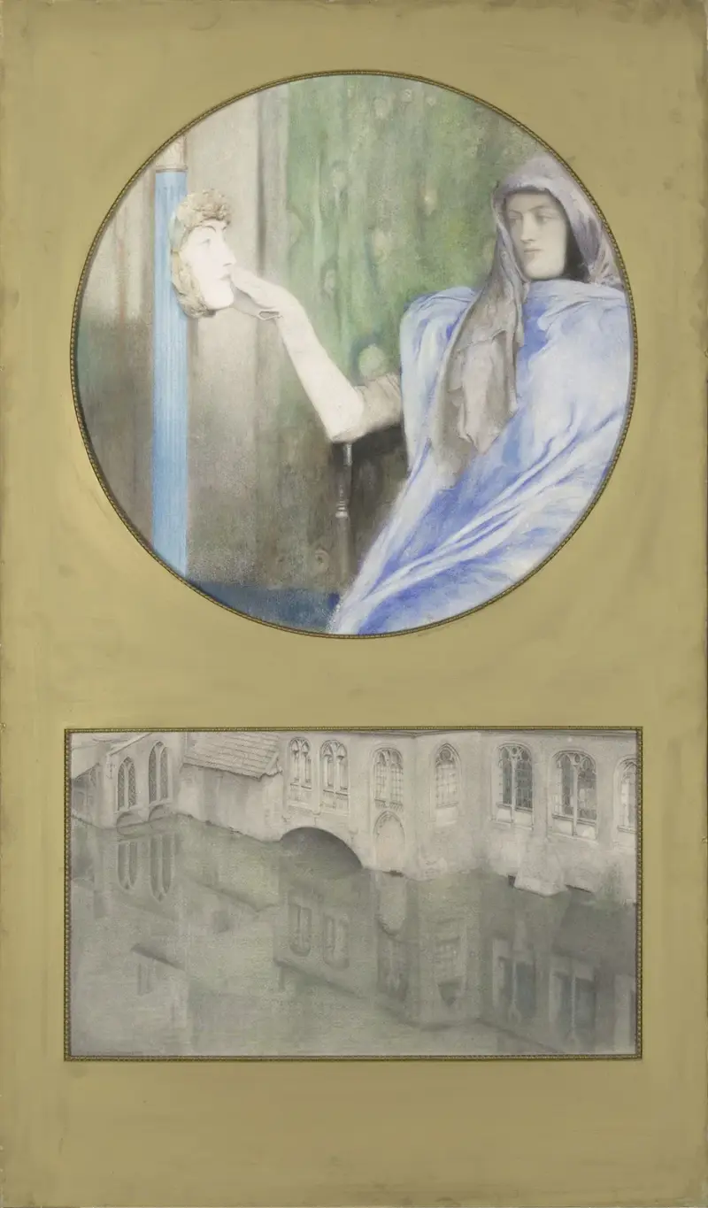 Secret-Reflet (Secret-Reflection) von Fernand Khnopff
