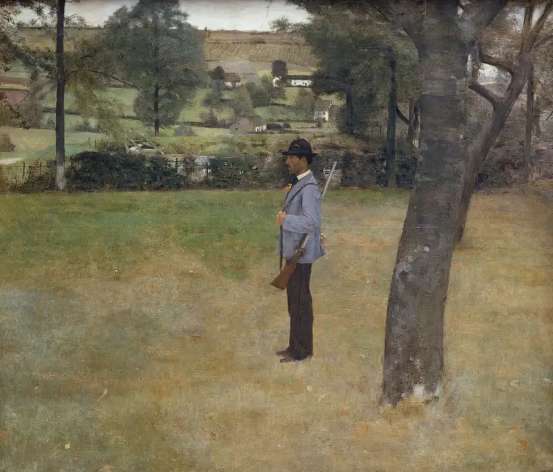 Strażnik łowiecki, Fernand Khnopff