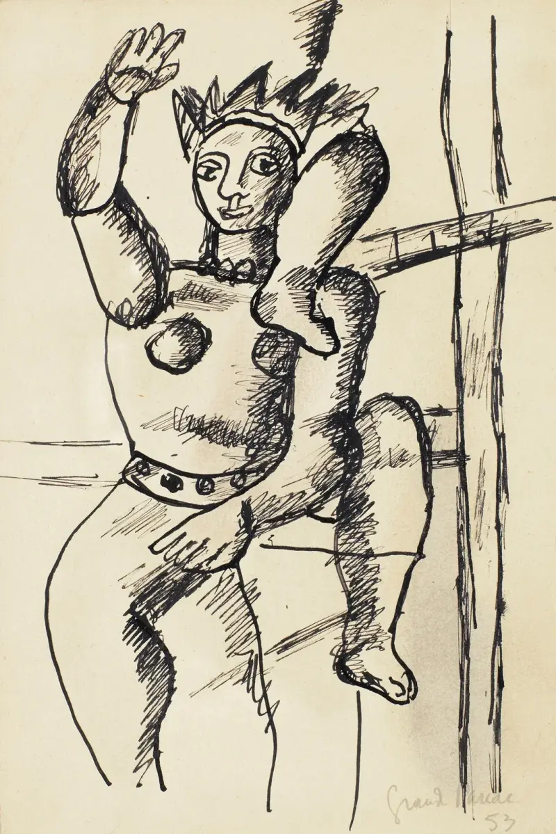 Acrobat av Fernand Léger