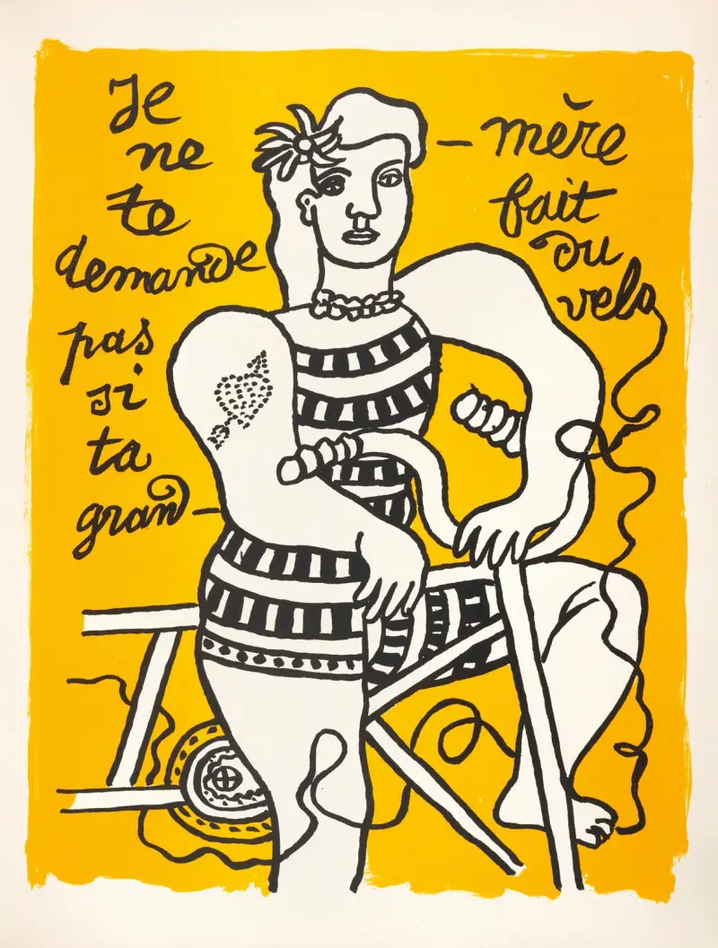 Cirque I av Fernand Léger