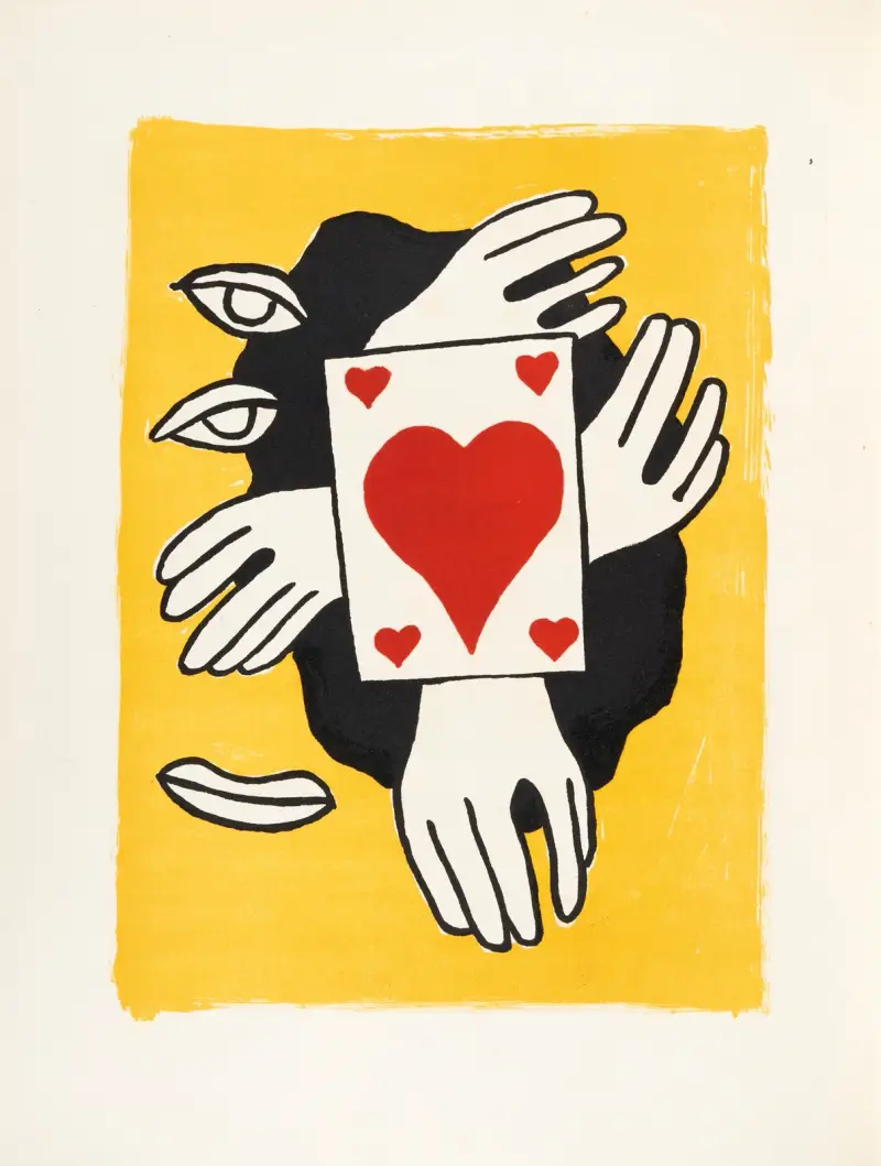 Cirque II av Fernand Léger