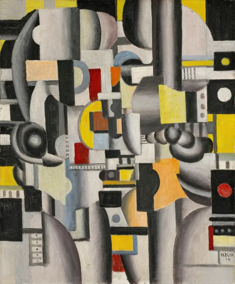 Komposition, 1920 – Nr. 2 von Fernand Léger