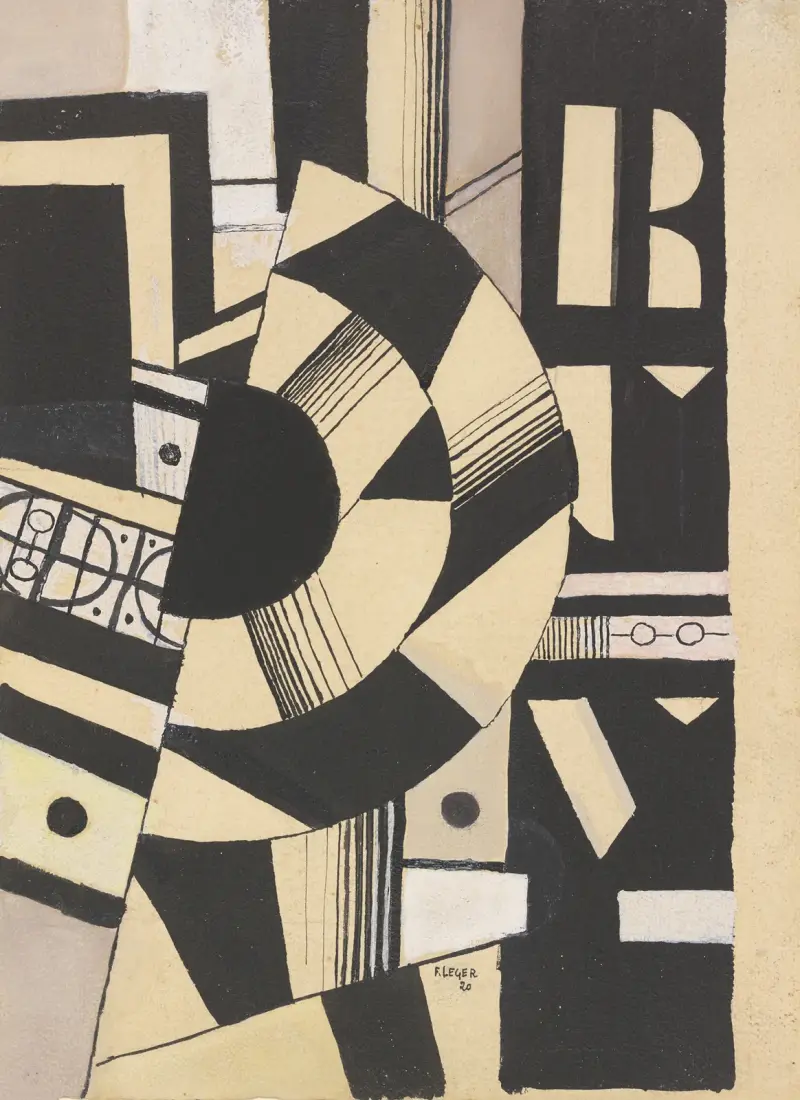 Komposition von Fernand Léger