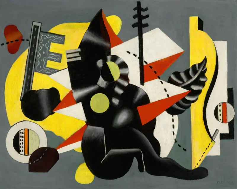 Composition (La Négresse), Fernand Léger