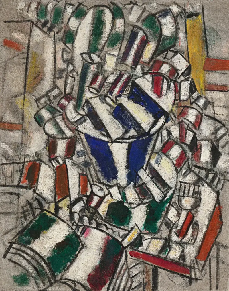 Komposition (Stilleben) av Fernand Léger
