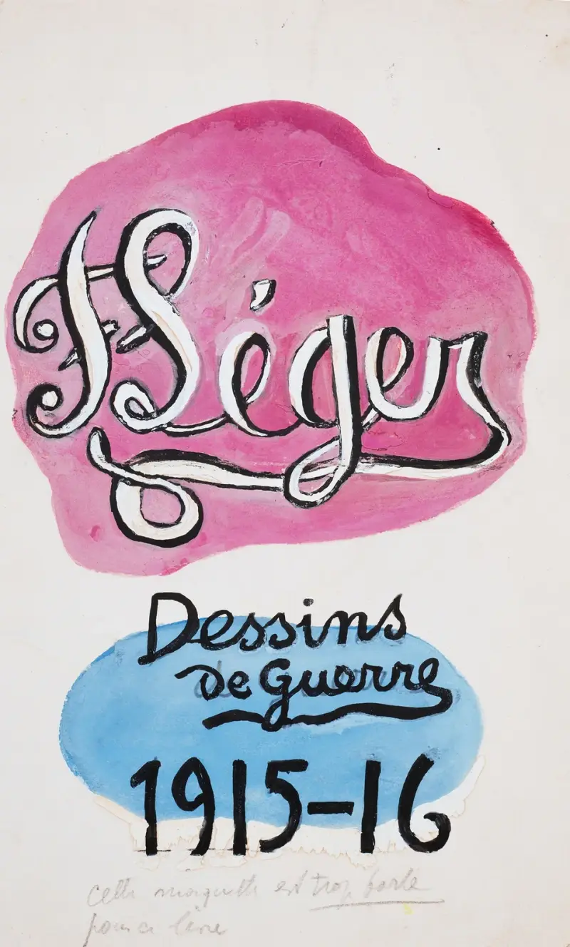 Léger: Krigsteckningar 1915–1916 av Fernand Léger