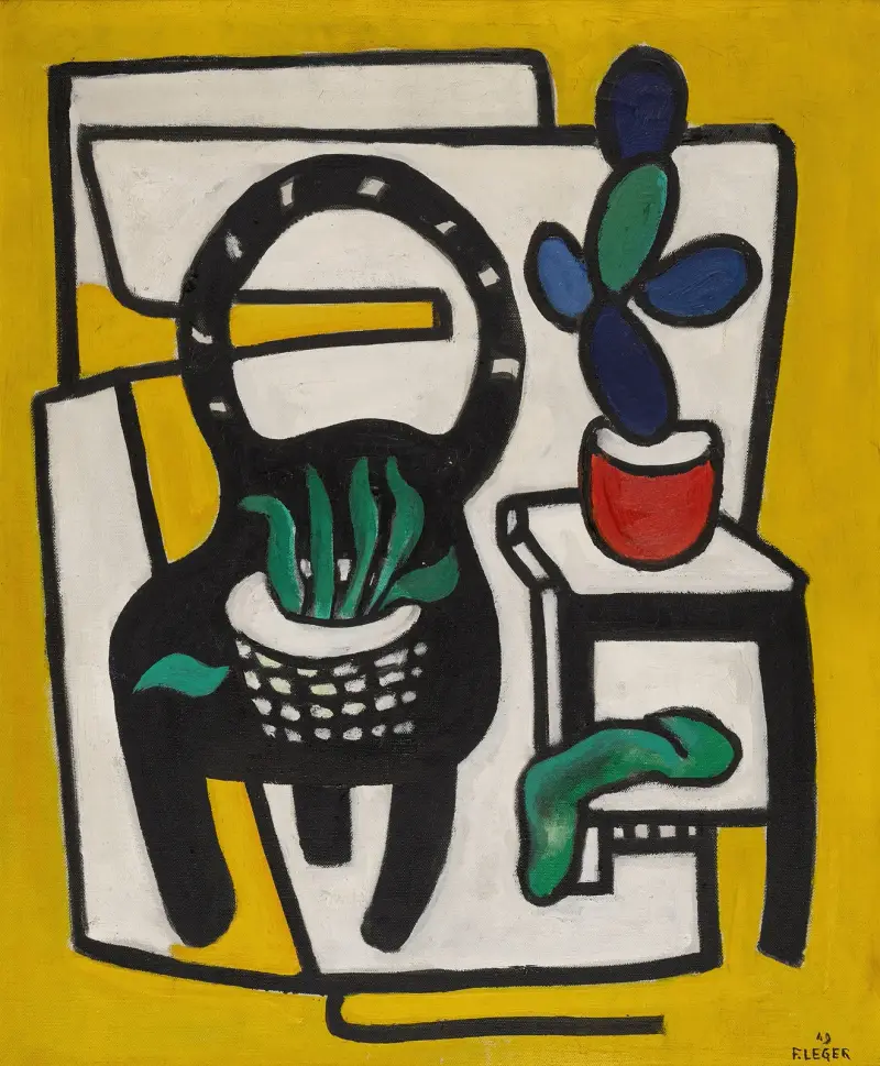 Czarny fotel, Fernand Léger