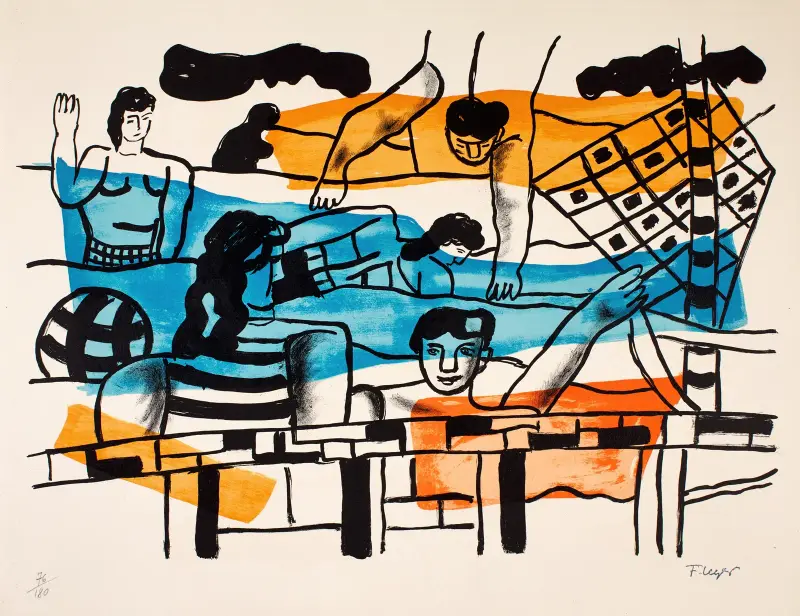 Bazén, Fernand Léger