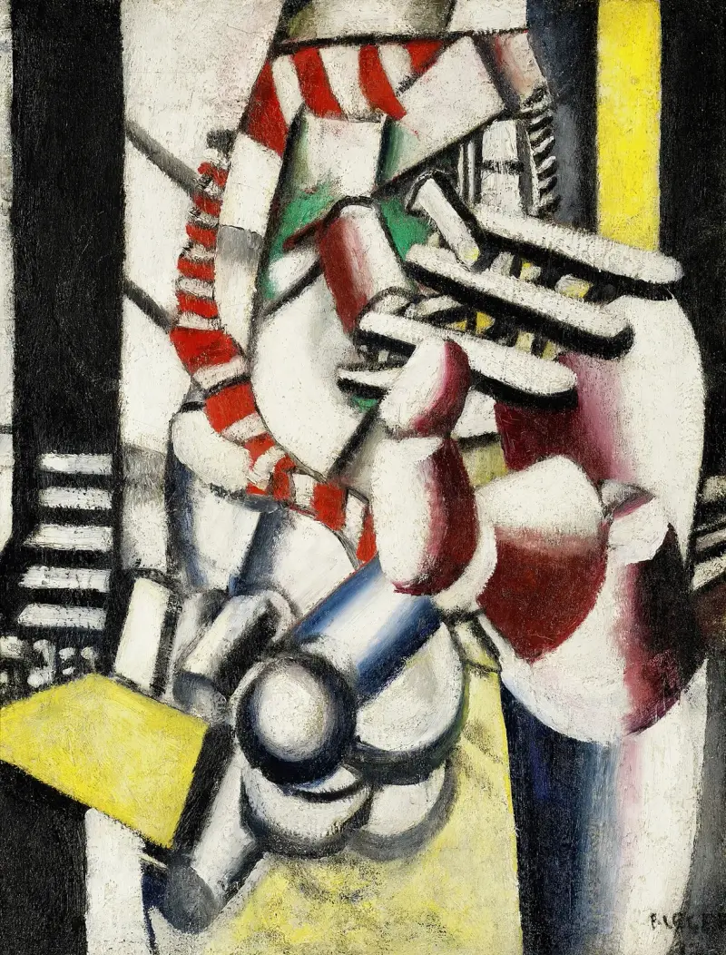 Der Verwundete von Fernand Léger